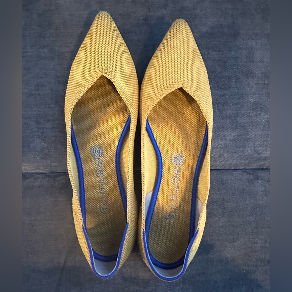 Rothy’s The Point Marigold 10.5